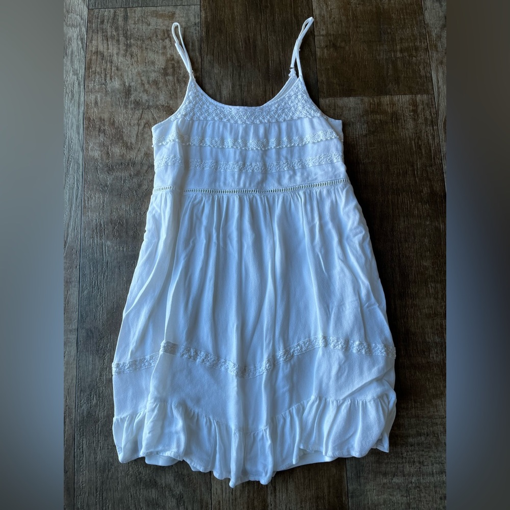 Maurice’s White Mini Dress Size M